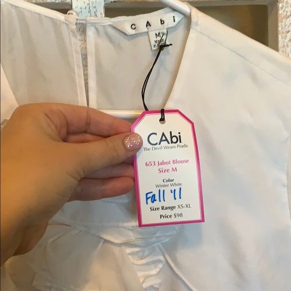 cabi Jabot Blouse ✨ - Picture 3 of 4